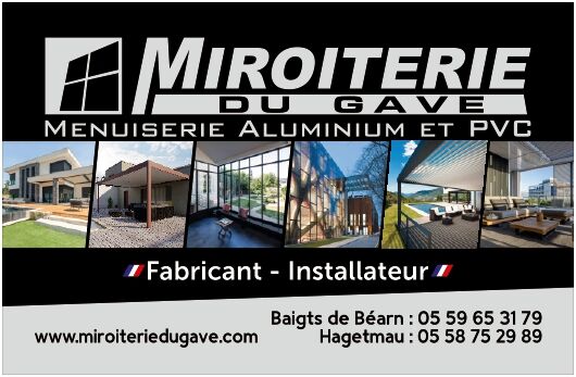 Logo Miroiterie du Gave